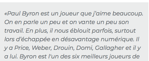 Le MVP de RON RON....Ti-PAUL!!!!!!!