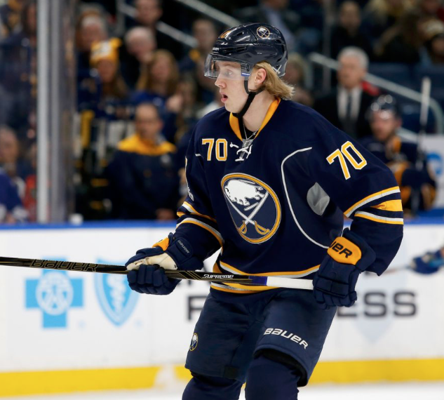 Le Nikita Scherbak de Buffalo...