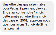 Le nom d'Eric Staal EXPLOSE à Montréal...