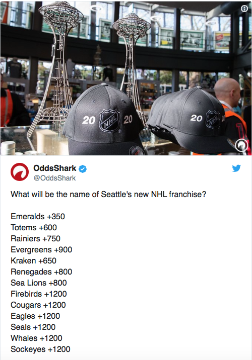 Le pari sur les Nordiques est déjà fixé...