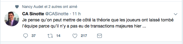 Le PERDANT PARTANT de TVA SPORTS..A MOUILLÉ sa petite CULOTTE...