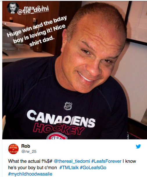 Le père de Max Domi ENRAGE les partisans des Leafs...