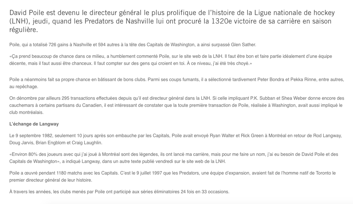 Le PLUS GRAND DG de l'HISTOIRE...