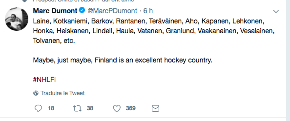 Le PLUS GRAND PAYS de HOCKEY au monde?