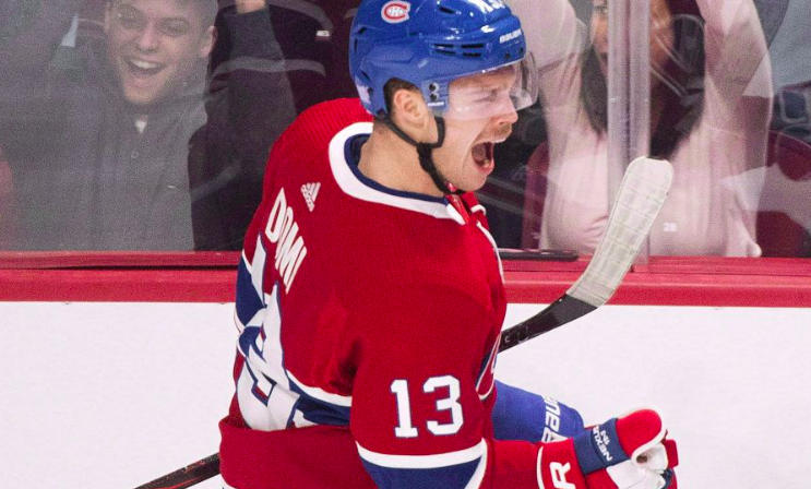 Le PREMIER VRAI CENTRE depuis Saku Koivu...