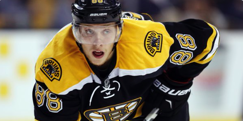  Le problème pour David Pastrnak...
