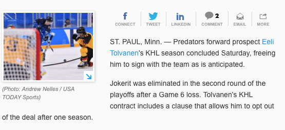 Le PRODIGE des Predators...Est ÉLIMINÉ...