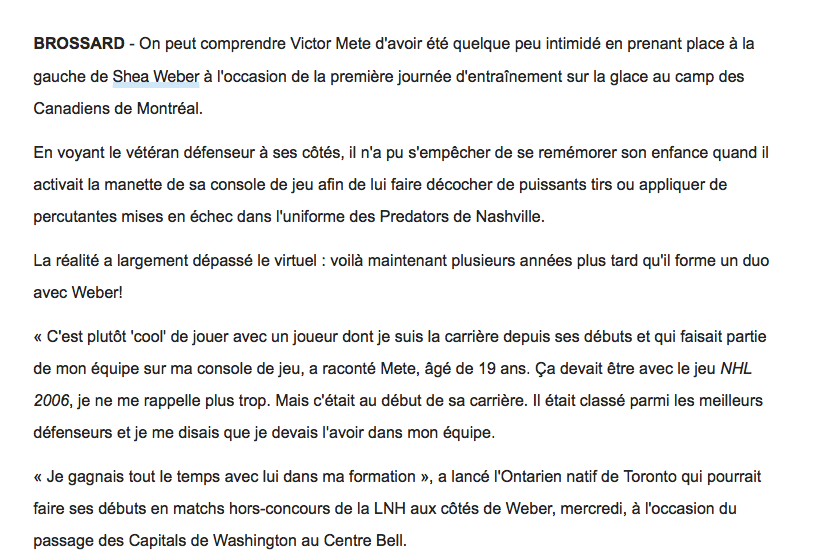 Le rêve éveillé de Victor Mete...