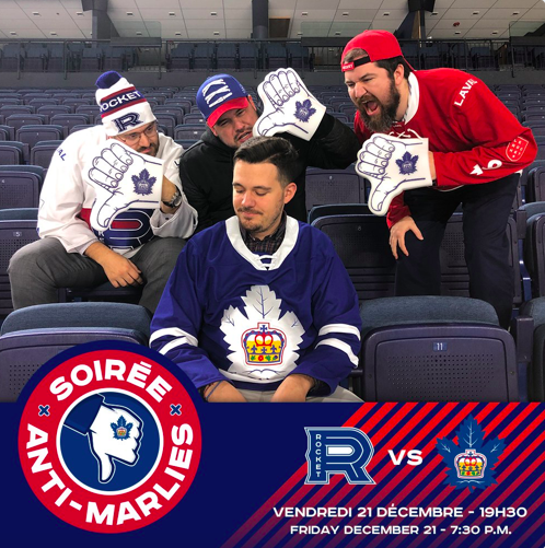 Le ROCKET de LAVAL...Une équipe de COLONS....