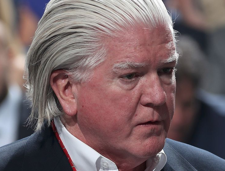 Le SÉNILE à Brian Burke CHIE sur les Hurricanes...