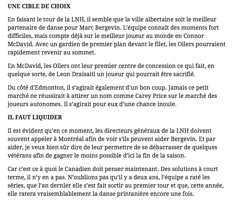 Le TIGRE SÉNILE doit WAKE UP...Carey Price est INTOUCHABLE...