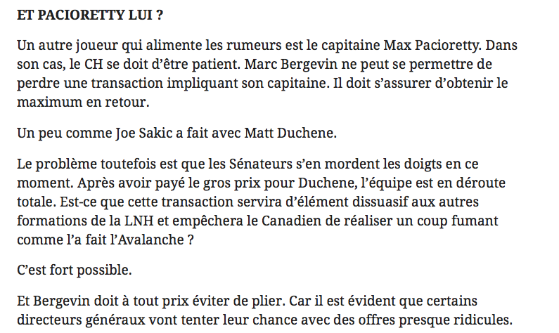 Le TIGRE SÉNILE doit WAKE UP...Carey Price est INTOUCHABLE...