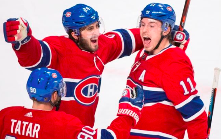 Le trio de Phil Danault....dans le TOP 5 de la LNH....