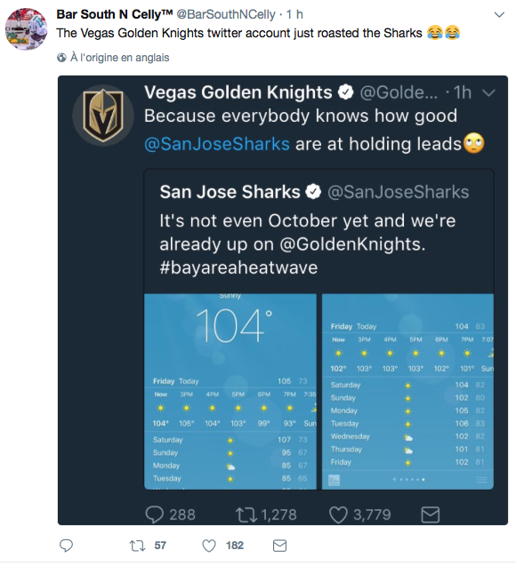 Le TWITTER de Vegas continue d'HUMILIER TOUT LE MONDE..HAHA!!!!