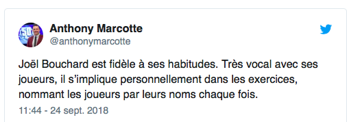 L'effet Joël Bouchard..