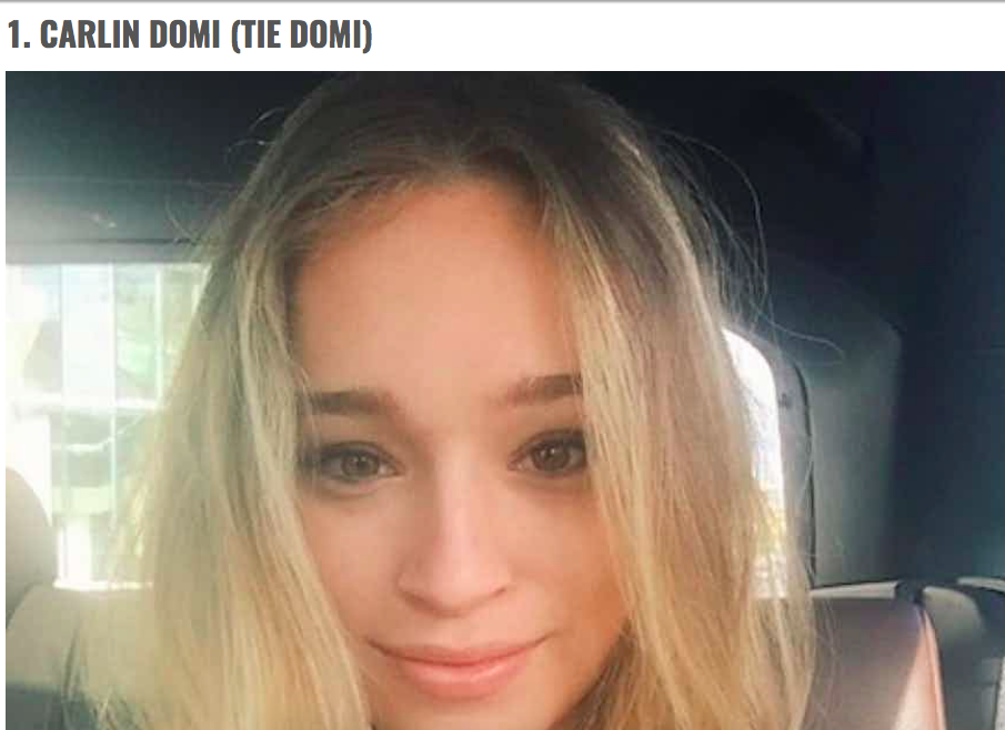 Les 15 FILLES DE
