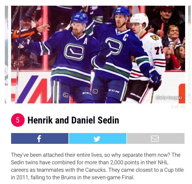 Les 15 vétérans qui n'ont jamais gagné la Coupe Stanley...