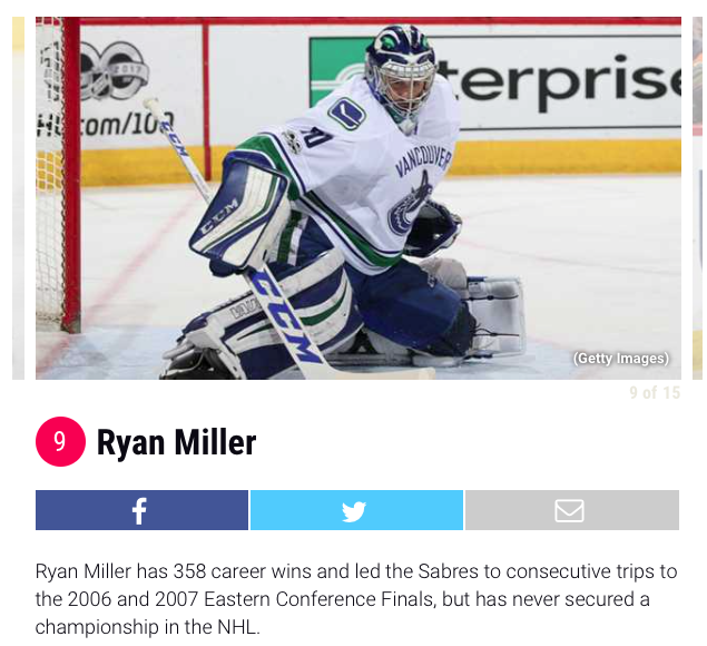 Les 15 vétérans qui n'ont jamais gagné la Coupe Stanley...
