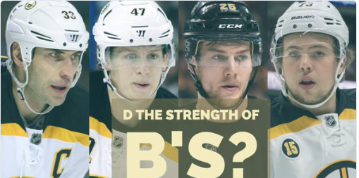 Les Bruins de Boston...SURCLASSENT le CH en défensive...dans le FUTUR...