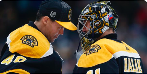 Les Bruins ont le MEILLEUR DUO de gardiens dans toute la LNH...