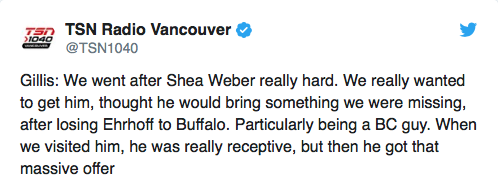 Les Canucks ont presque sauvé Bergevin de son pire échange...
