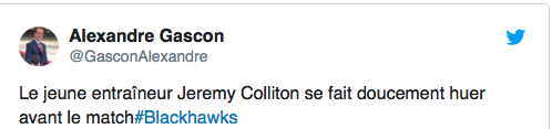 Les CAVES ne comprennent pas qu'ils doivent HUER Stan Bowman...