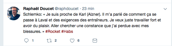 Les conseils de Karl Alzner à David Schlemko....HAHA!!!