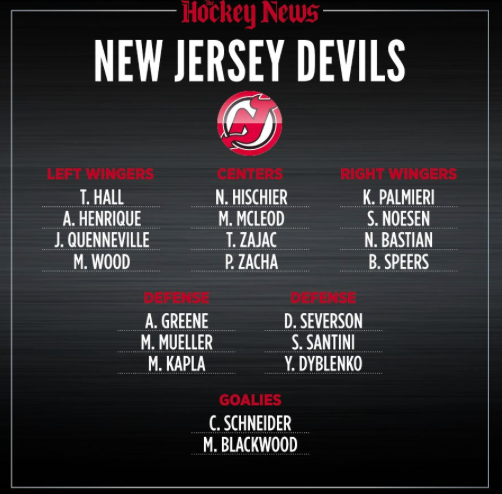Les Devils vont dans la bonne direction...