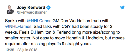 Les DG de la LNH, sont tous des crosseurs...