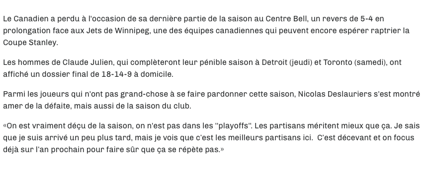 Les FEFANS vont dire...