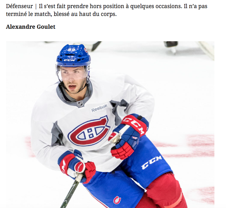 Les GAGNANTS et les PERDANTS d'hier soir..