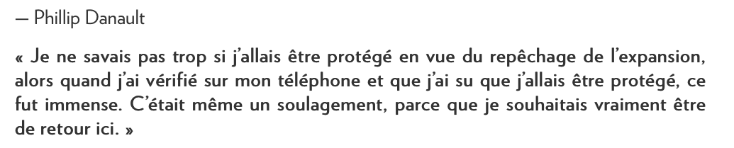  Les joueurs du CH n'ont pas fait de TJ OSHIE...