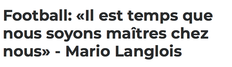 Les journalistes FEFANS QUÉBÉCOIS nous font rire..