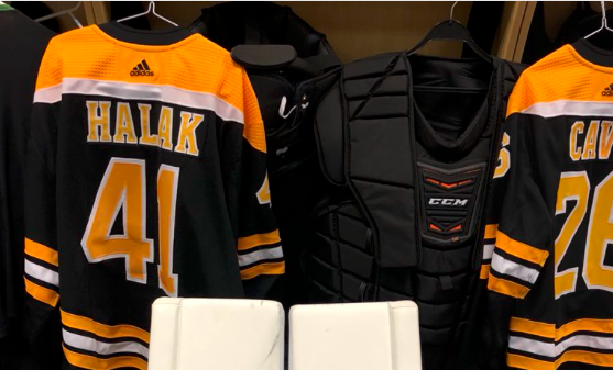 Les nouvelles PADS de Jaroslav Halak sont LAIDES en TA...