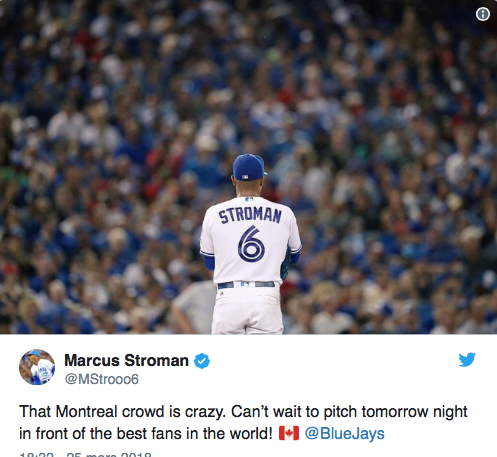 Les partisans des Jays n'ont pas accepté...OUCH...
