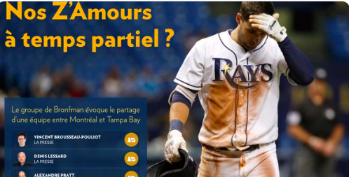 Les RAYS...à temps partiel à Montréal..