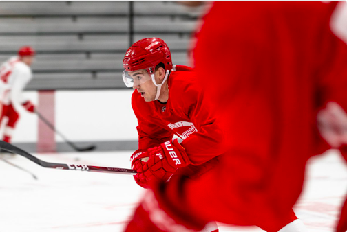 Les Red Wings ont pensé à ne pas faire jouer Filip Zadina au tournoi des recrues.