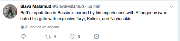 Les Russes traitent Lindy Ruff de RACISTE...