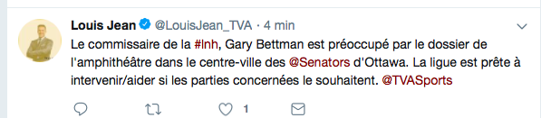 Les Sénateurs de Québec...oubliez ça...