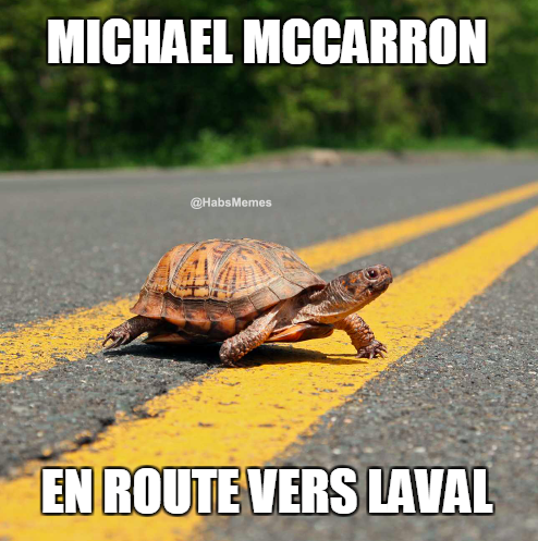 Les SURnoms se succèdent pour Mike McCarron...