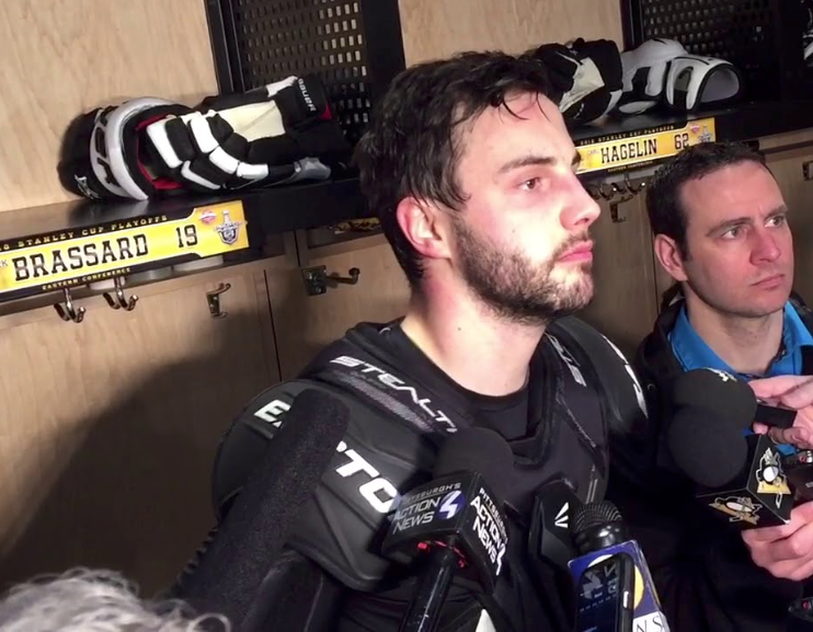 Les trois équipes pour Derick Brassard...