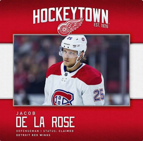 Les Wings pensent que JDLR est un défenseur...