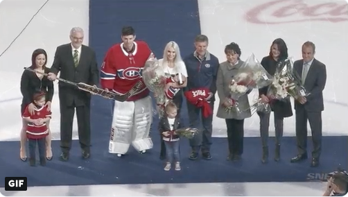 L'hommage complet à Carey Price !!!