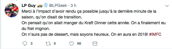 L'Impact de Montréal...du FILET MIGNON...BEN OUI TOÉ!!!!