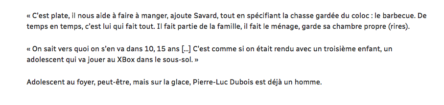 L'incroyable histoire de Pierre-Luc Dubois...et de Bergevin L'OBSÉDÉ...