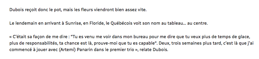  L'incroyable histoire de Pierre-Luc Dubois...et de Bergevin L'OBSÉDÉ...