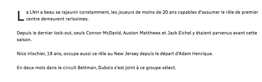  L'incroyable histoire de Pierre-Luc Dubois...et de Bergevin L'OBSÉDÉ...