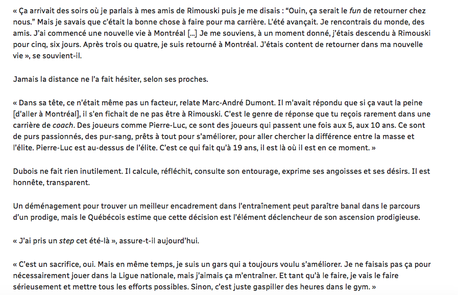  L'incroyable histoire de Pierre-Luc Dubois...et de Bergevin L'OBSÉDÉ...