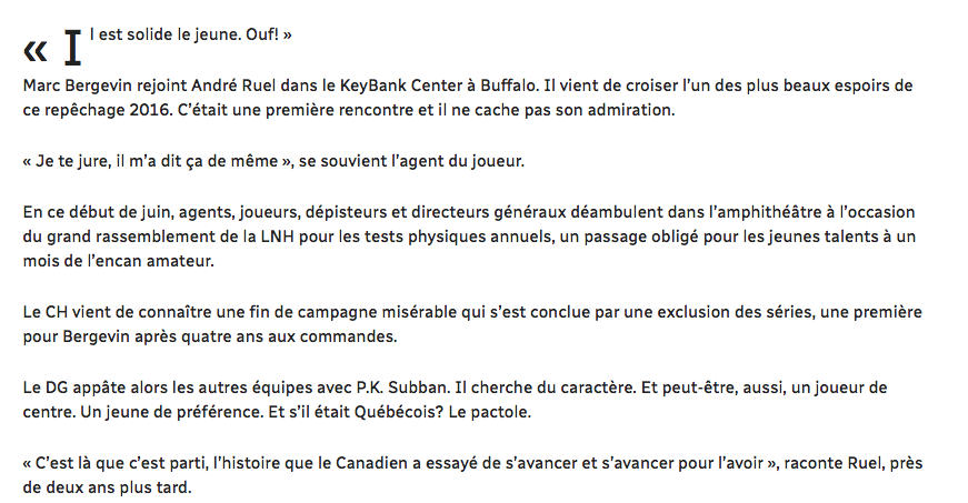  L'incroyable histoire de Pierre-Luc Dubois...et de Bergevin L'OBSÉDÉ...