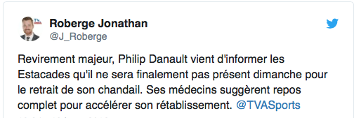 L'inquiétude grandit chez les Danault..